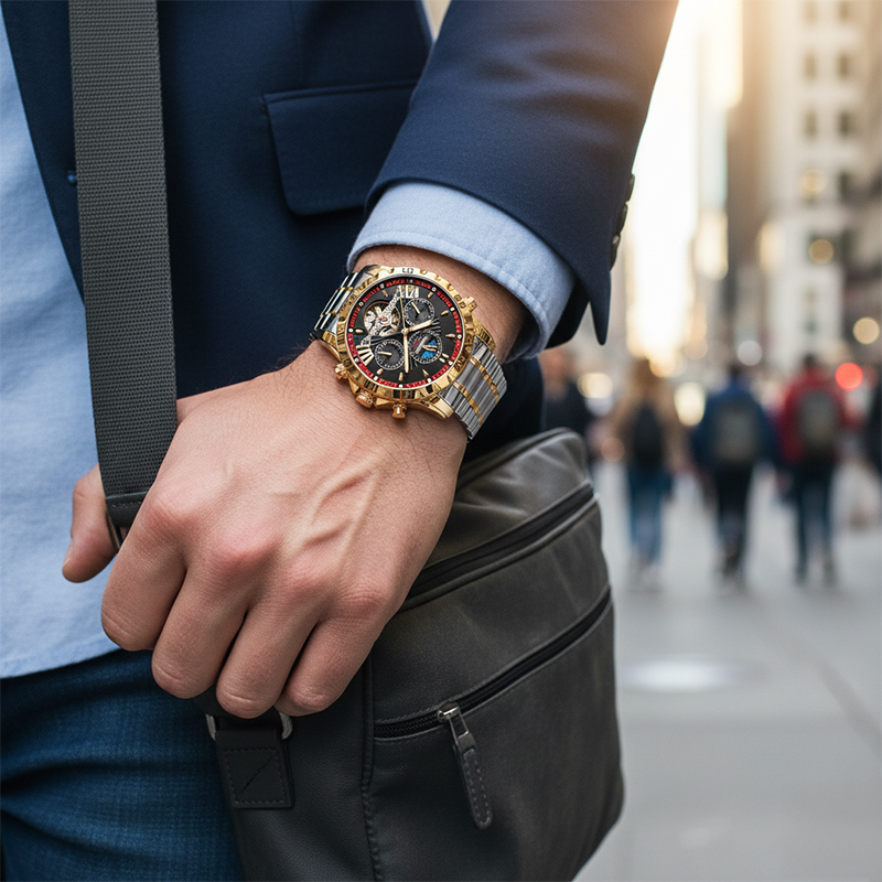 Swiss Brand New Waterproof Automatic Mechanical Watches.